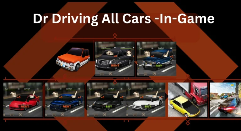 Dr Driving All Cars -In-Game Playable/Non-List 2025